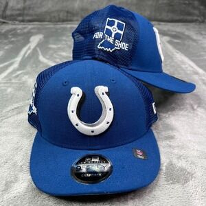 New Era Indianapolis‎ Colts For The Shoe Patch 9Fifty Low Profile Snapback Hat